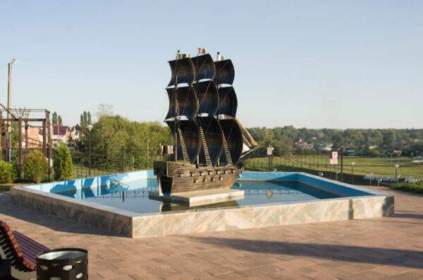 благоустройство и фонтаны в Татарстане